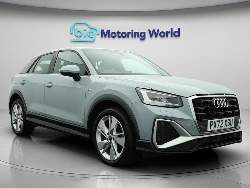 Grey Used 2022 Audi Q2 S-Line SUV | £18,500 (Fair price) - Image 1/4