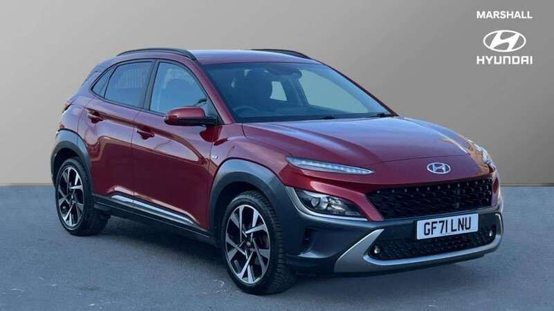 Red Used 2021 Hyundai Kona Premium SUV | £11,540 (Fair price) - Image 1/4
