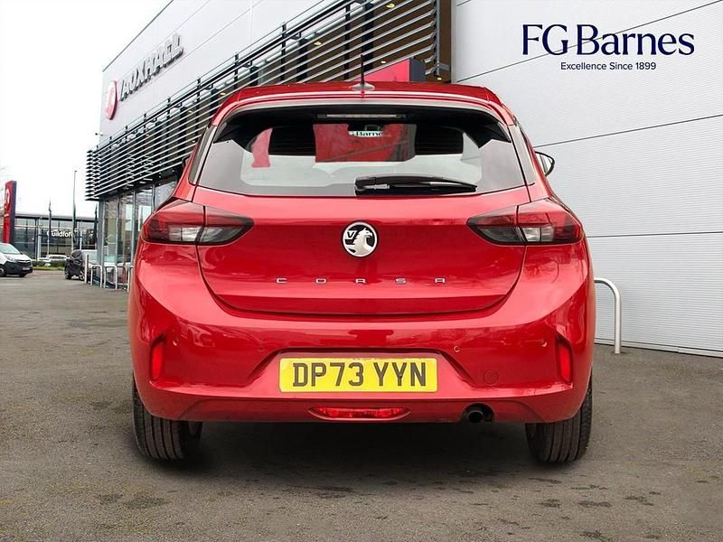 Used Vauxhall Corsa Design Edition 74 HP (54 kW) 2023 Red Hatchback