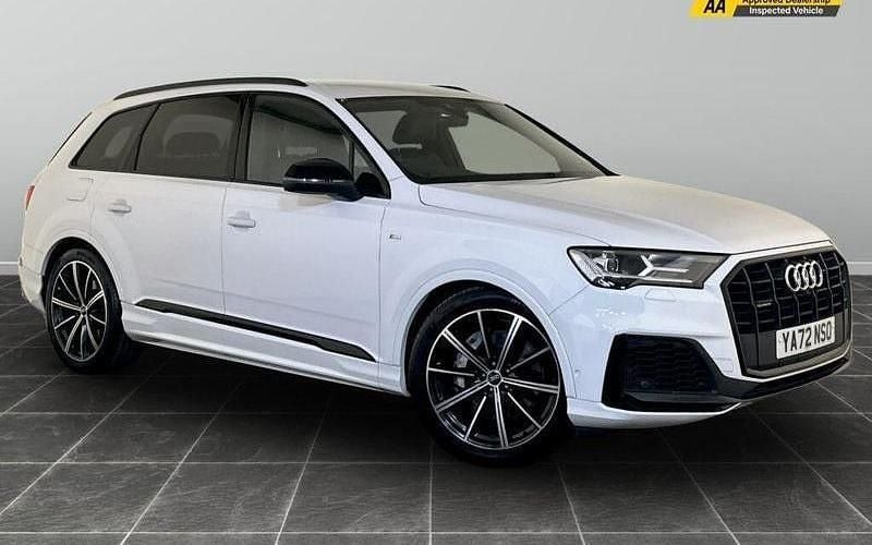 White Used 2023 Audi Q7 Black Edition SUV | £42,695 (Super price) - Image 1/2