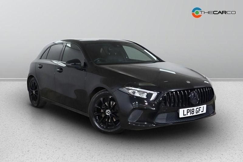 Black Used 2018 Mercedes A180 Hatchback | £12,275 (Fair price) - Image 1/1