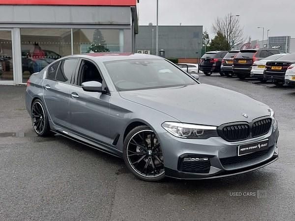 Used BMW 520 M Sport 2017 Blue Sedan