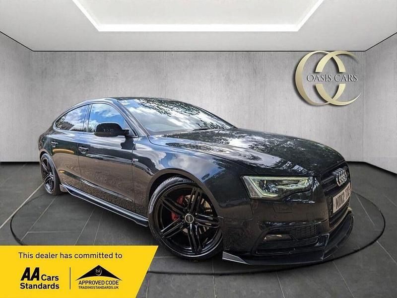 Black Used 2012 Audi A5 Sportback S-Line Hatchback | £10,995 (Fair price) - Image 1/4