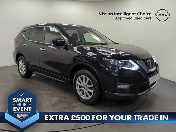 Black Used 2019 Nissan X-Trail Acenta Premium SUV | £12,299 (Good price) - Image 1/4