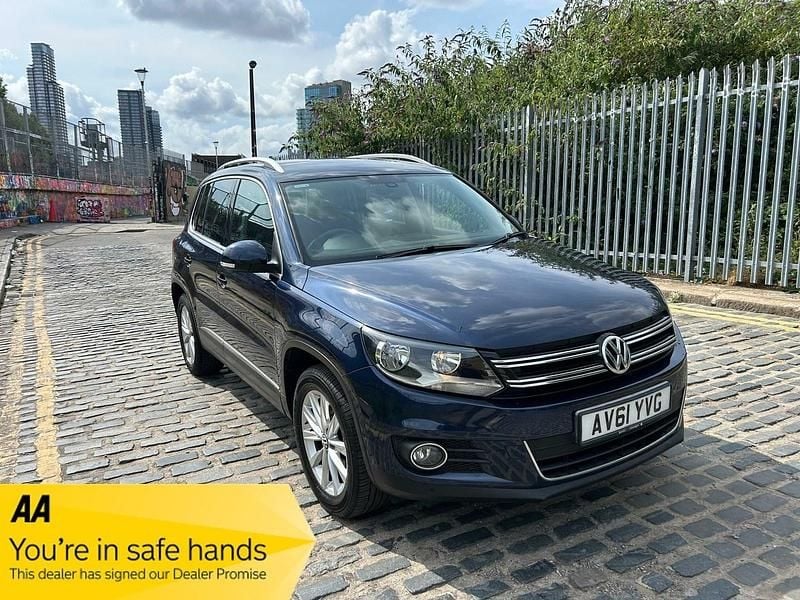 Blue Used 2012 VW Tiguan SE SUV | £5,695 (Fair price) - Image 1/4
