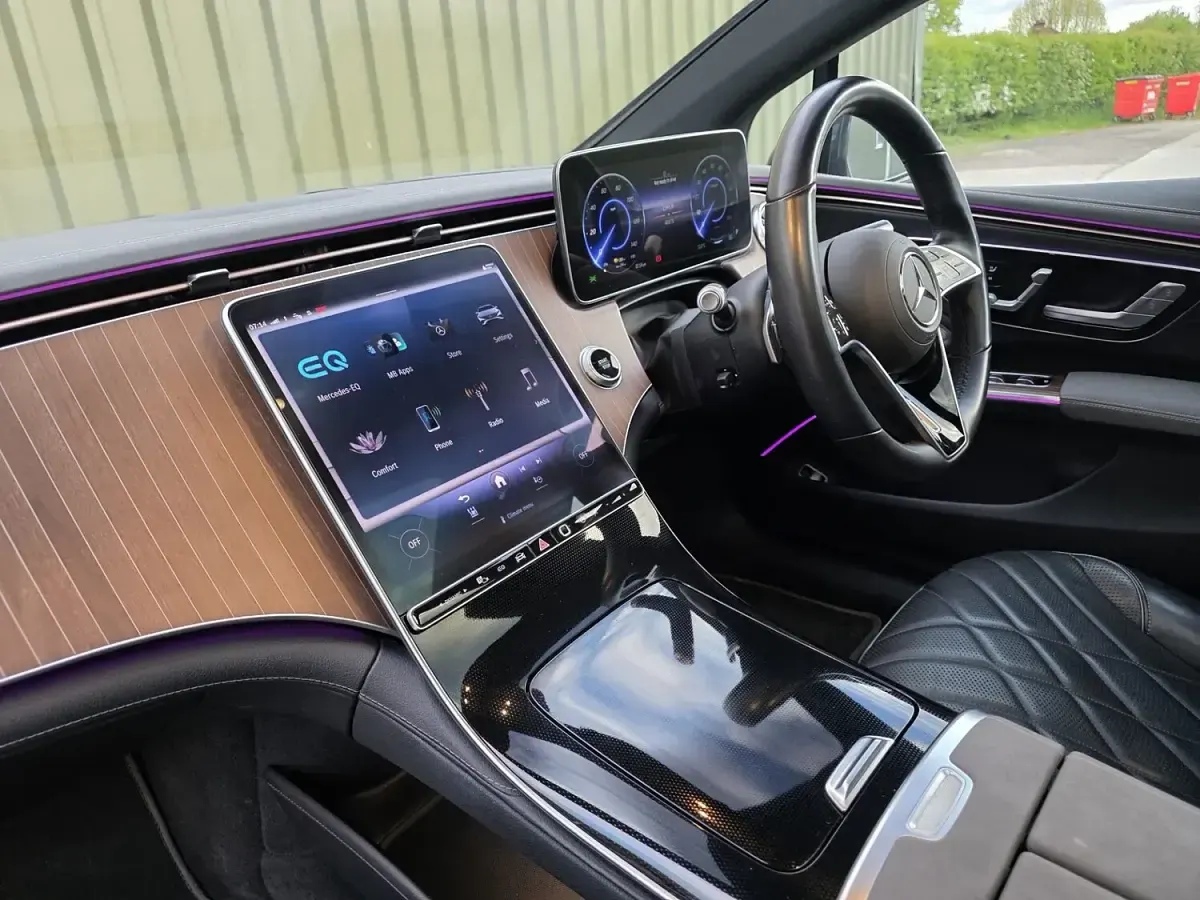 Used Mercedes EQS450+ Exclusive Luxury 244 kW (333 HP) 2022 Black Sedan