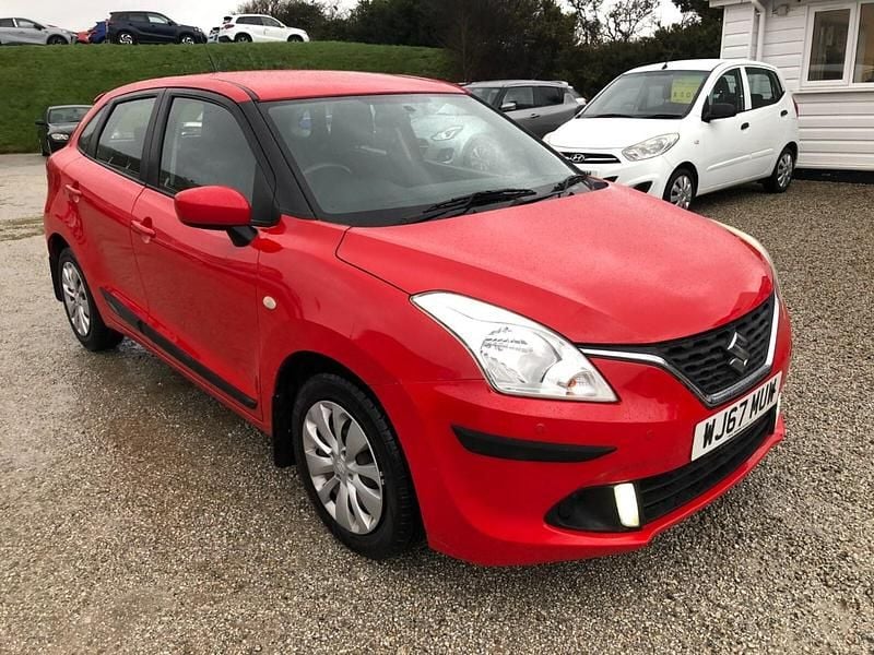 Used Suzuki Baleno SZ3 2017 Red Hatchback