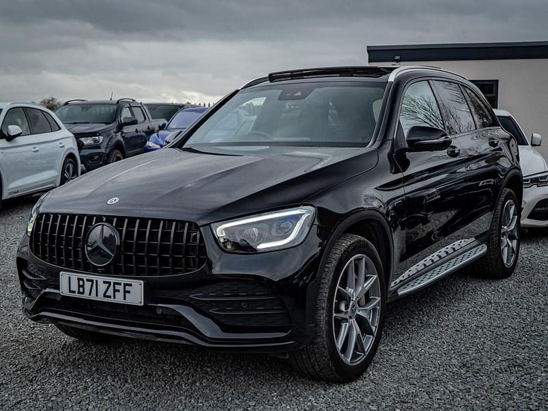 Used Mercedes GLC300e AMG line 2021 Black Estate