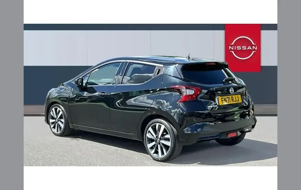 Used Nissan Micra Tekna 91 HP (66 kW) 2021 Black Hatchback