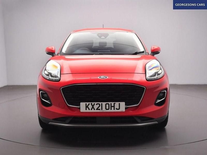 Used Ford Puma Titanium 125 HP (91 kW) 2021 Red Hatchback