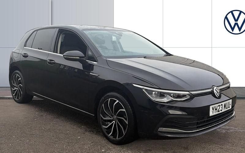 Black Used 2023 VW Golf VIII Edition Hatchback | £20,216 (Fair price) - Image 1/4