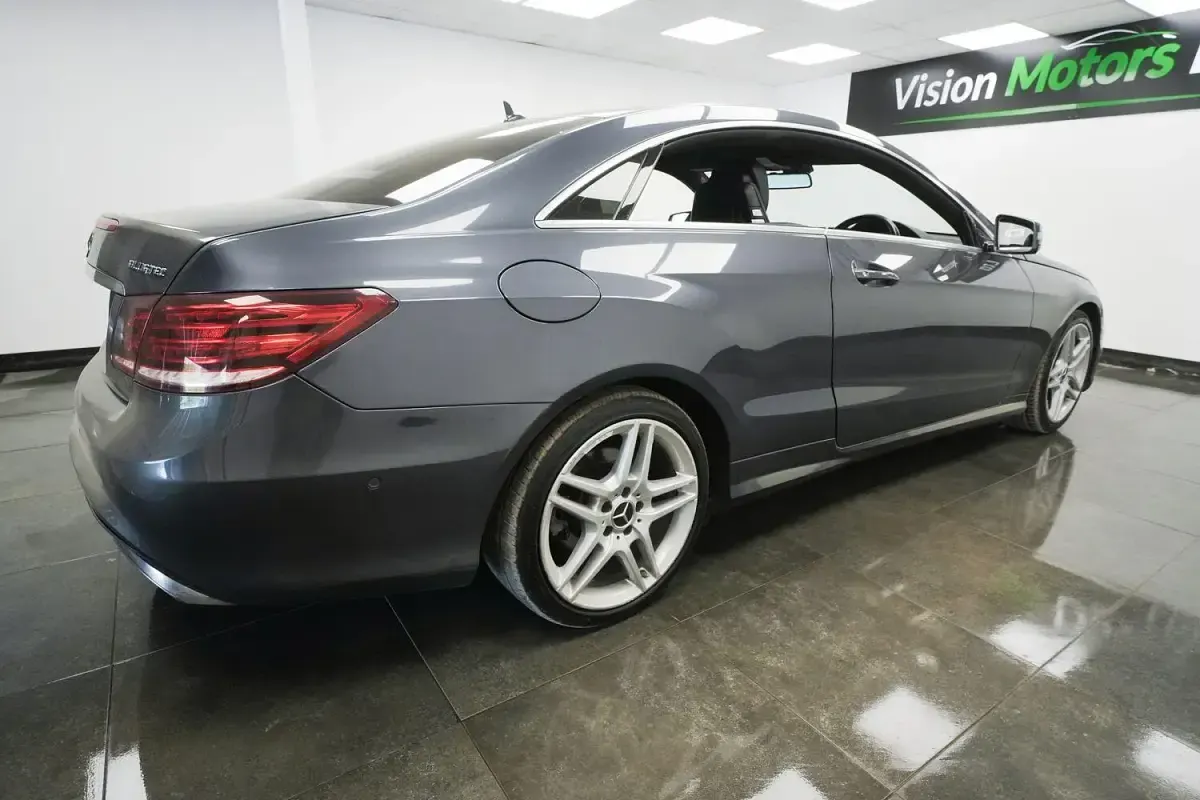 Used Mercedes E220 AMG line 2014 Grey Coupe