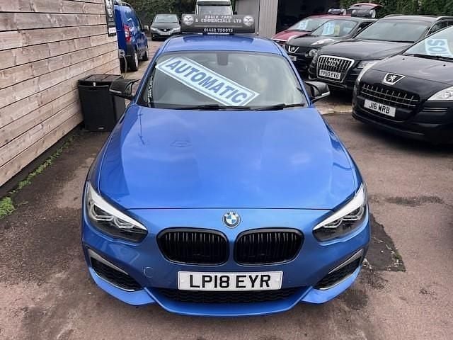 Used BMW M140 M Sport 340 HP (250 kW) 2018 Blue Hatchback