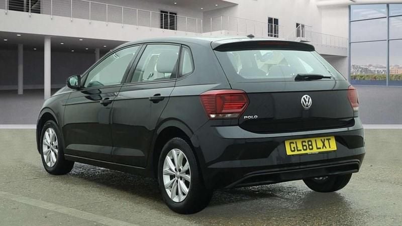 Used VW Polo SE 95 HP (69 kW) 2019 Black Hatchback