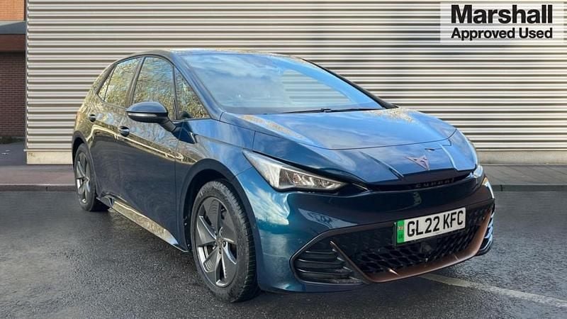 Used Cupra Born 150 kW (204 HP) 2022 Blue Hatchback
