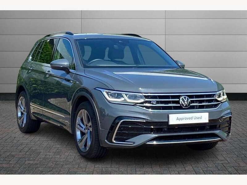 Grey Used 2023 VW Tiguan R-line SUV | £27,595 (Good price) - Image 1/4