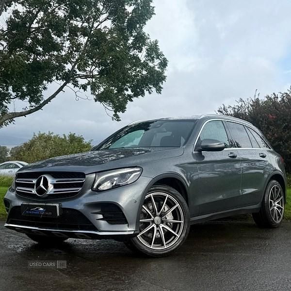 Grey Used 2018 Mercedes GLC220 AMG line Estate | £18,245 (Fair price) - Image 1/4