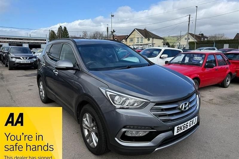 Used Hyundai Santa Fe Premium 2016 Grey SUV