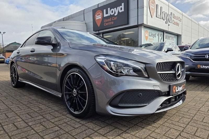 Used Mercedes CLA200 AMG line 156 HP (114 kW) 2018 Grey Sedan