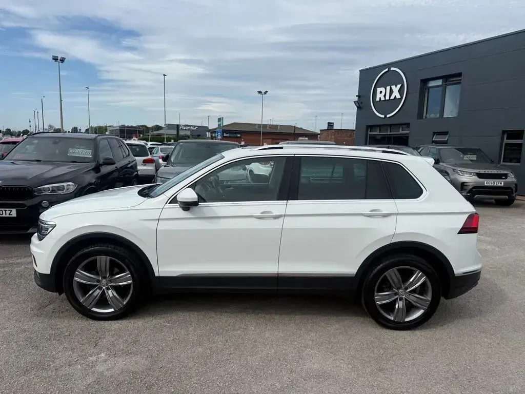 Used VW Tiguan SEL 150 HP (110 kW) 2018 White SUV