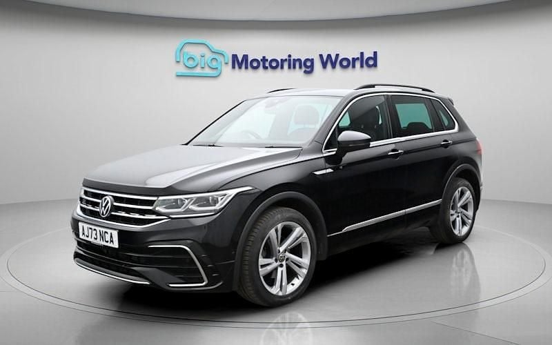 Used VW Tiguan R-line Edition 150 HP (110 kW) 2023 Black SUV