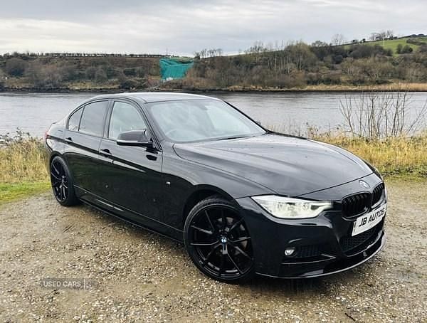 Black Used 2018 BMW 320 M Sport Sedan | £12,995 (Good price) - Image 1/4