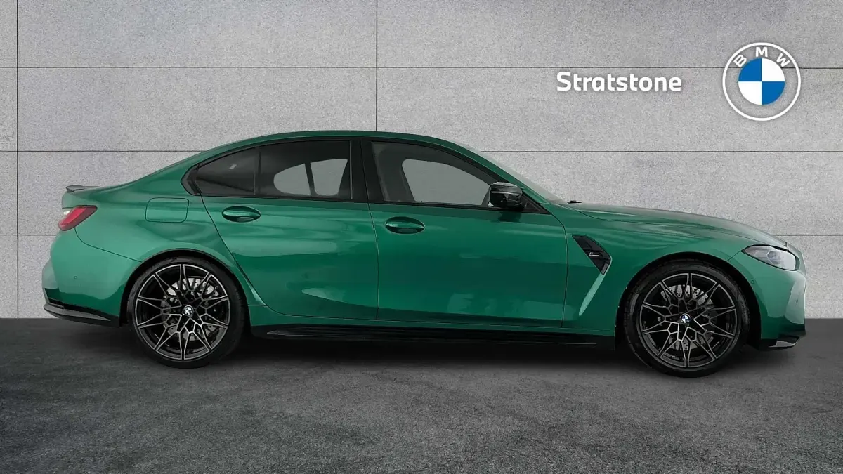 Begagnad BMW M3 Competition Edition 503 HK (369 kW) 2023 Grön