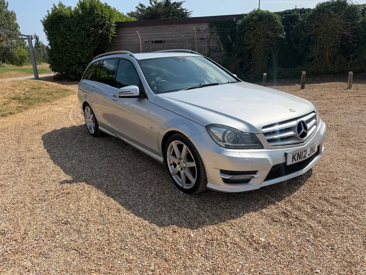 Used Mercedes C220 2012 Silver Estate