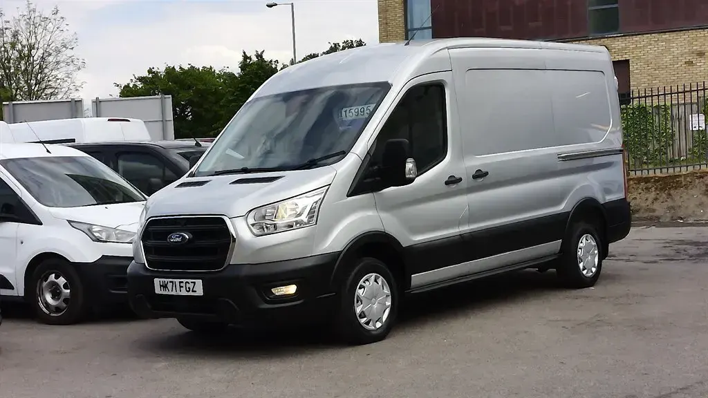Used Ford Transit Trend 130 HP (95 kW) 2021 Silver Van