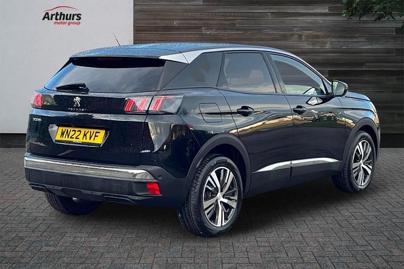 Used Peugeot 3008 Allure 129 HP (94 kW) 2022 Black SUV