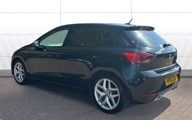 Begagnad Seat Ibiza FR 95 HK (69 kW) 2018 Svart Halvkombi