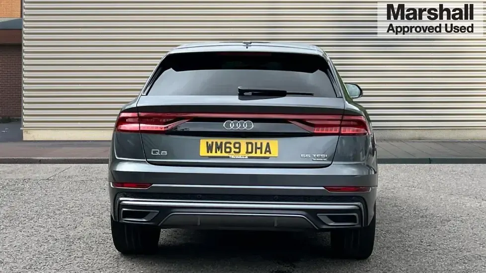 Używany Audi Q8 S-Line 340 KM (250 kW) 2020 Szary SUV