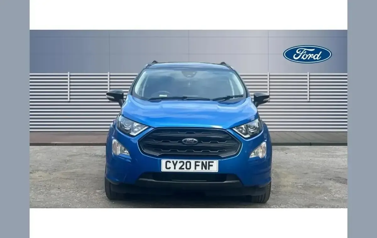 Used Ford Ecosport ST-Line 125 HP (91 kW) 2020 Blue SUV