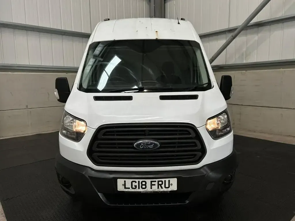 Used Ford Transit 130 HP (95 kW) 2018 White Van