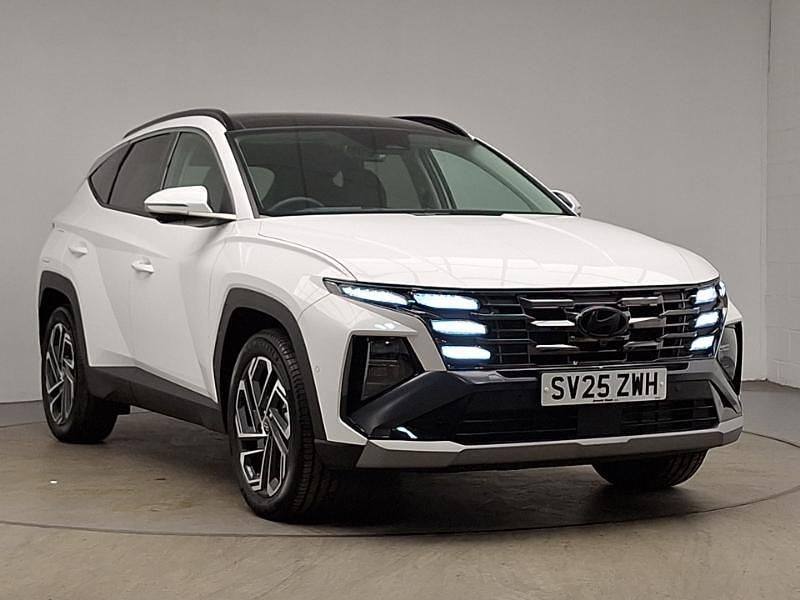 White New 2025 Hyundai Tucson Ultimate SUV | £35,998 (Super price) - Image 1/4