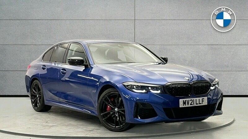 Blue Used 2021 BMW M340 M Sport Sedan | £33,490 (Good price) - Image 1/4