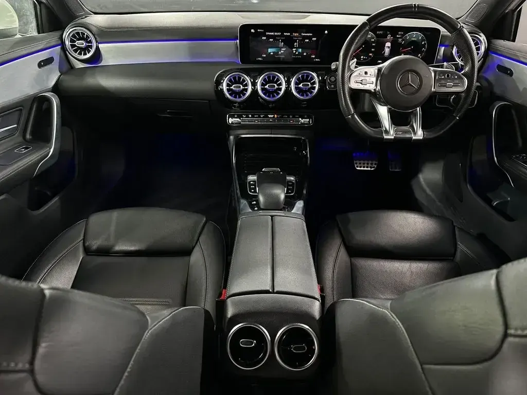 Used Mercedes A35 AMG Premium 2019 White Hatchback
