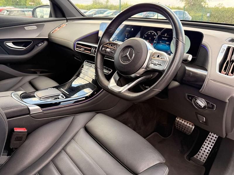 Used Mercedes EQC400 AMG line 300 kW (408 HP) 2021 Grey SUV