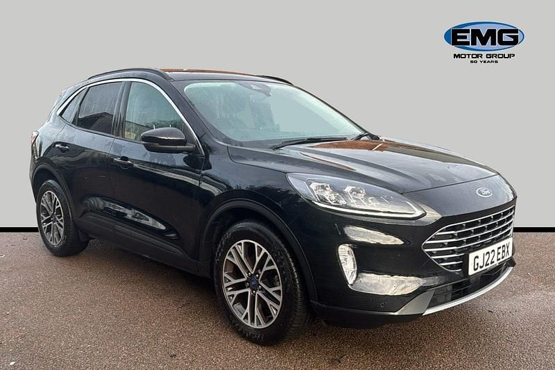 Black Used 2022 Ford Kuga Titanium SUV | £17,493 (Fair price) - Image 1/3