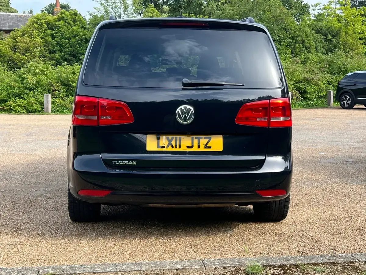 Used VW Touran 2011 Black MPV