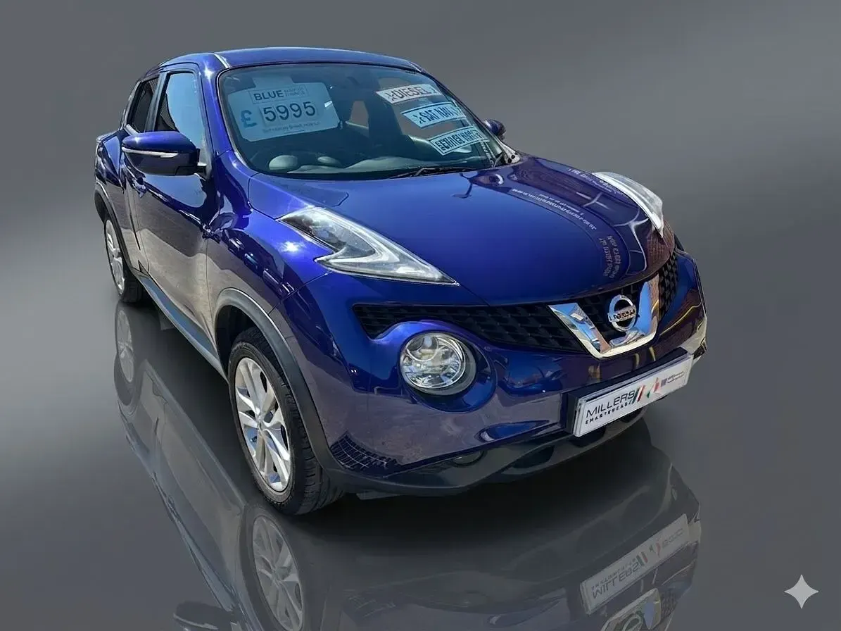 Used Nissan Juke Acenta Premium 2014 Blue SUV