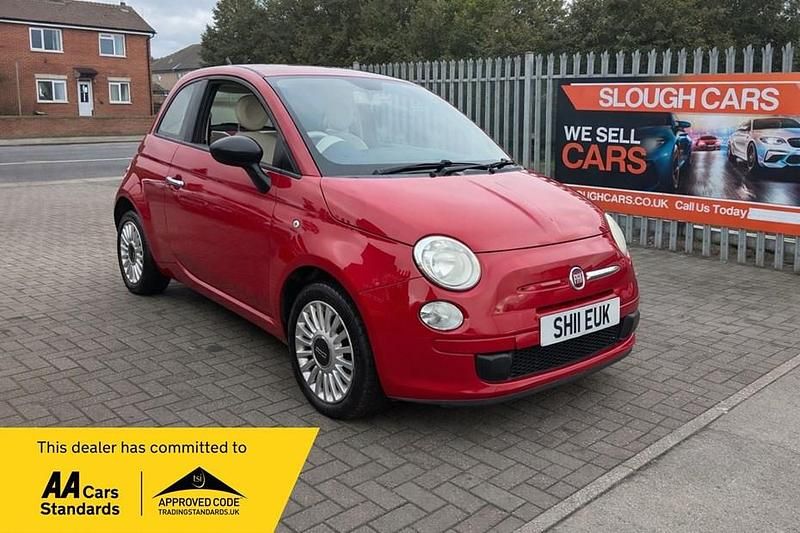 Used Fiat 500 Pop 69 HP (50 kW) 2011 Red Hatchback