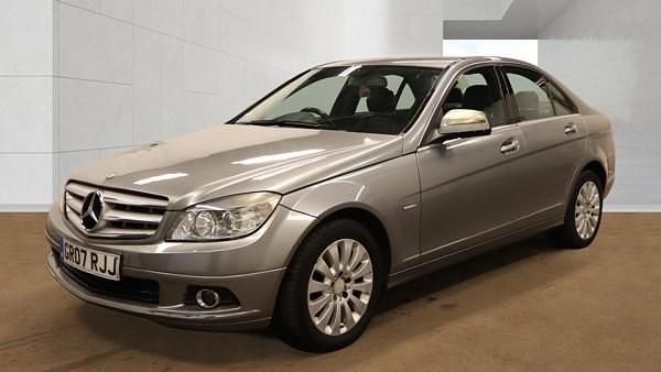 Used Mercedes C200 Elegance 2007 Silver Sedan