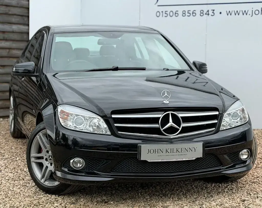 Used Mercedes C180 SE 156 HP (114 kW) 2009 Black Sedan