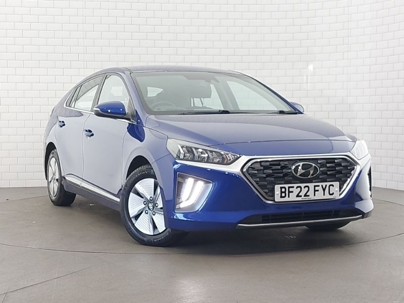 Blue Used 2022 Hyundai Ioniq Premium Sedan | £17,998 (Fair price) - Image 1/4