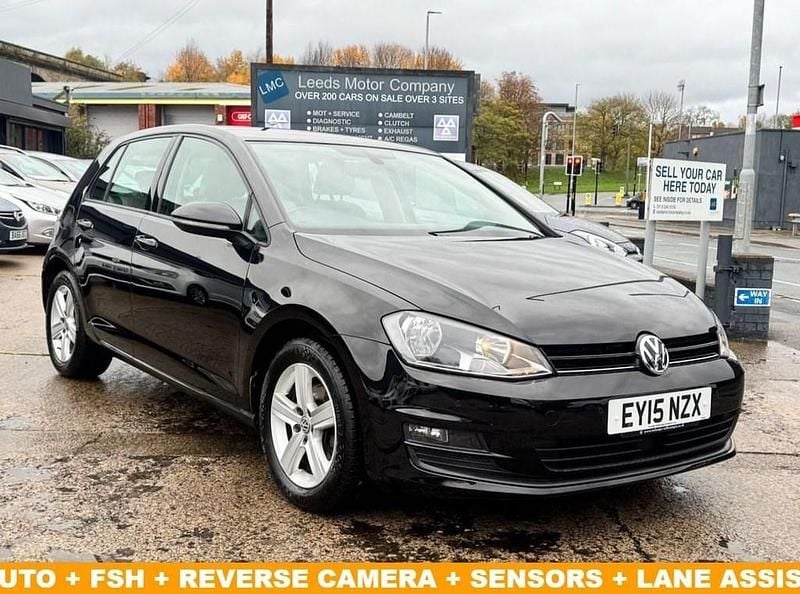 Black Used 2015 VW Golf VII Match Hatchback | £11,695 (Fair price) - Image 1/4