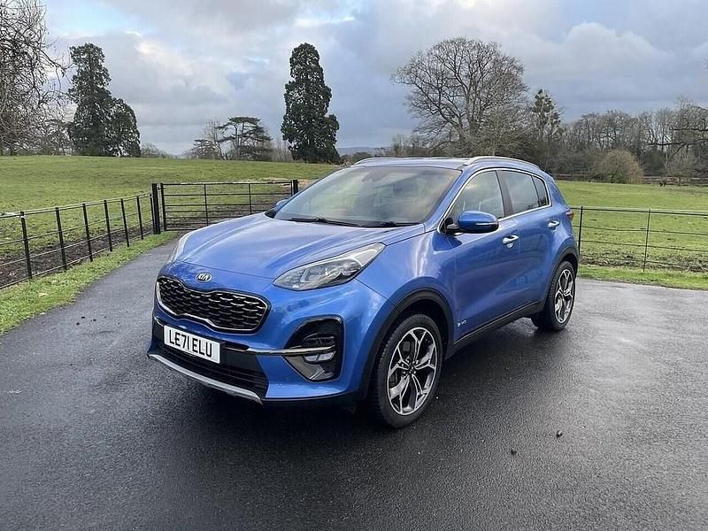 Used Kia Sportage GT-Line 180 HP (132 kW) 2022 Blue SUV