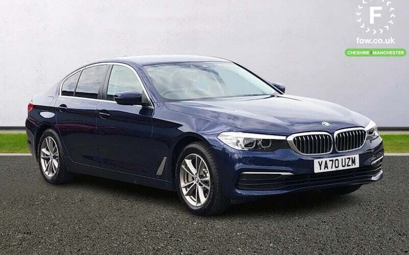 Blue Used 2020 BMW 530e Comfort Edition Sedan | £20,899 (Super price) - Image 1/4