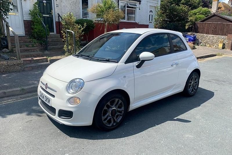 Used Fiat 500 S 69 HP (50 kW) 2014 White Hatchback