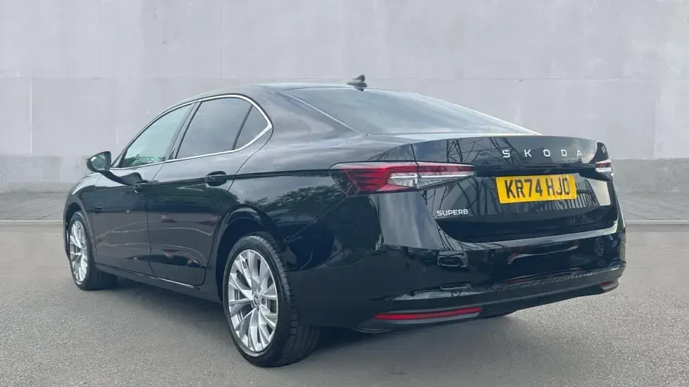 Used Skoda Superb SE L 150 HP (110 kW) 2024 Midnight black metallic
